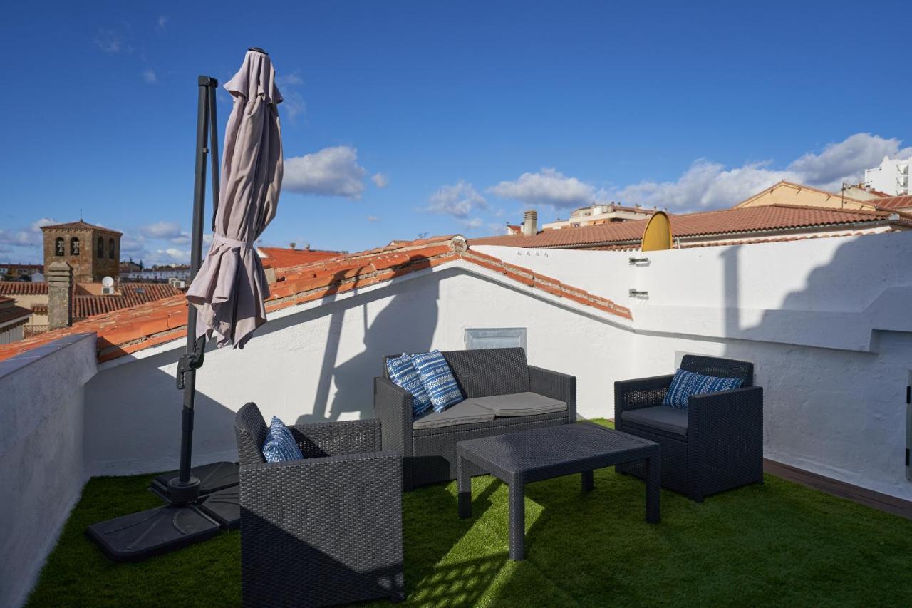 Duplex Casa De Las Argollas Grand Suite Parking Gratis Plasencia Eksteriør billede